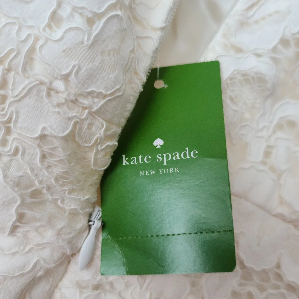 Kate spade floral lace sheath dress NWT